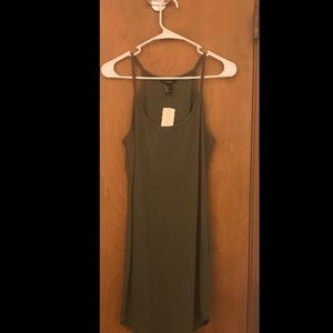 Olive green dress